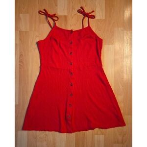 C&A tie strap skater dress